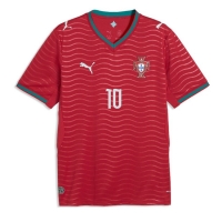 Koszulka piłkarska Portugalia Bernardo Silva #10 Strój Domowy MŚ 2026 tanio Krótki Rękaw